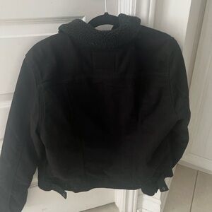 Levi’s sherpa black jacket women-L